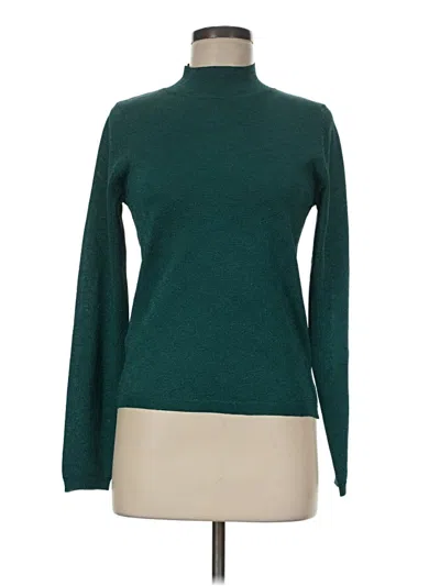 Mng Turtleneck Sweater In Green