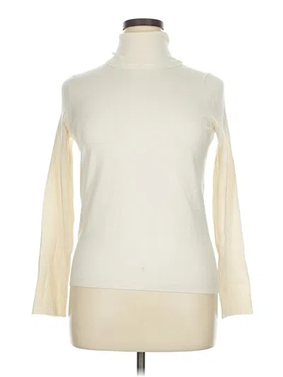 Pre-owned Mng Turtleneck Sweater In Ivory