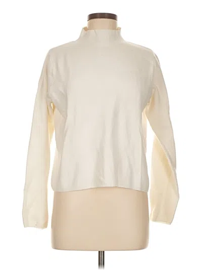 Pre-owned Mng Turtleneck Sweater In Ivory