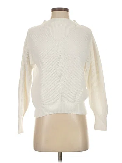 Pre-owned Mng Turtleneck Sweater In Ivory