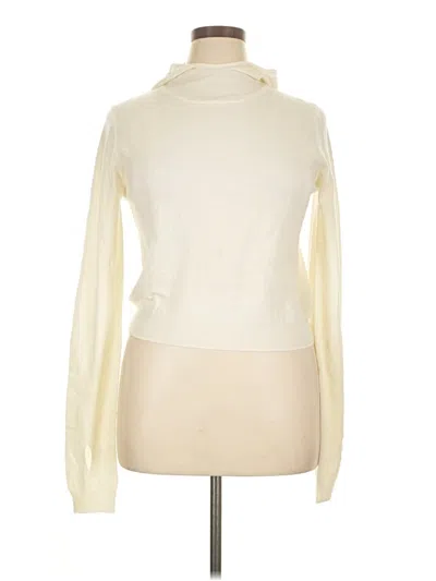 Pre-owned Mng Turtleneck Sweater In Ivory
