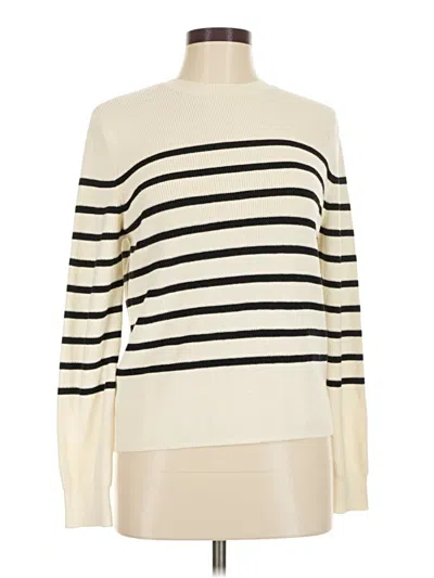 Pre-owned Mng Turtleneck Sweater In Ivory