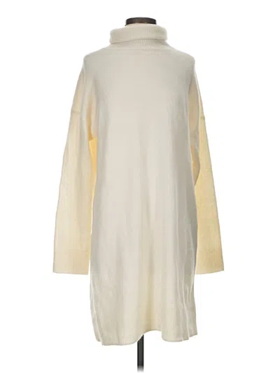 Pre-owned Mng Turtleneck Sweater In Ivory