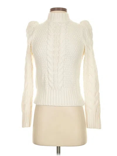 Pre-owned Mng Turtleneck Sweater In Ivory