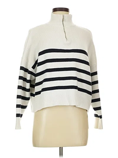 Pre-owned Mng Turtleneck Sweater In Ivory