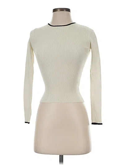 Pre-owned Mng Turtleneck Sweater In Ivory
