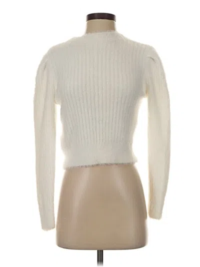 Pre-owned Mng Turtleneck Sweater In Ivory