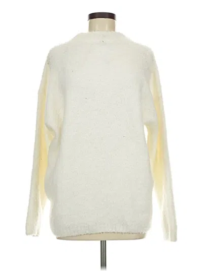 Pre-owned Mng Turtleneck Sweater In Ivory