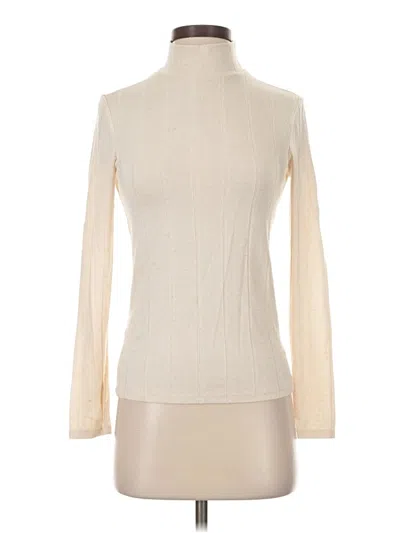 Pre-owned Mng Turtleneck Sweater In Ivory