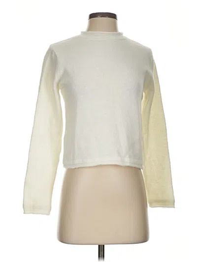 Pre-owned Mng Turtleneck Sweater In Ivory