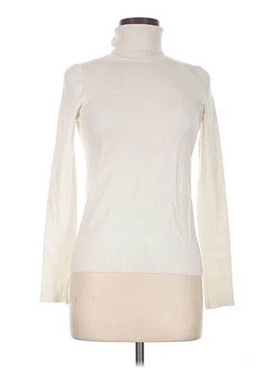 Pre-owned Mng Turtleneck Sweater In Ivory