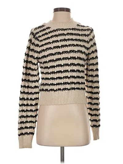 Pre-owned Mng Turtleneck Sweater In Ivory