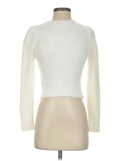 Pre-owned Mng Turtleneck Sweater In Ivory