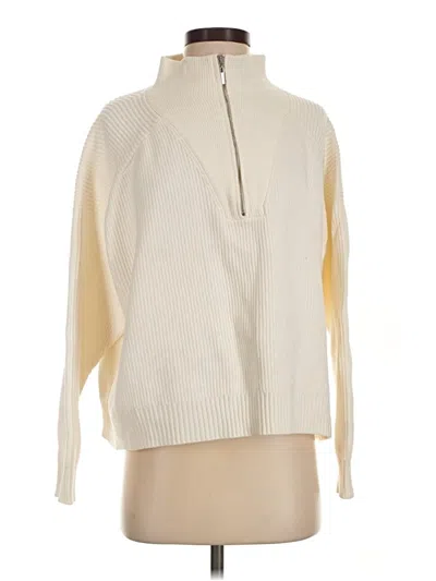 Pre-owned Mng Turtleneck Sweater In Ivory