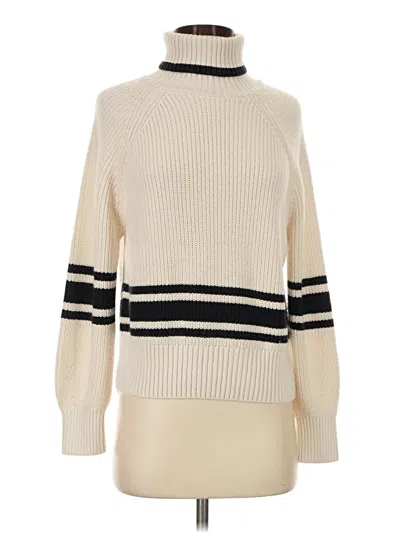 Pre-owned Mng Turtleneck Sweater In Ivory