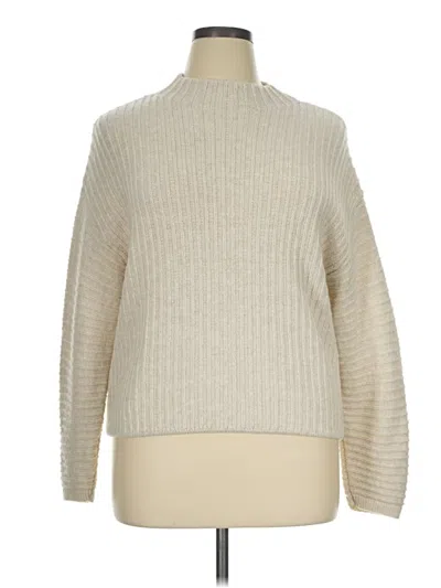 Pre-owned Mng Turtleneck Sweater In Ivory