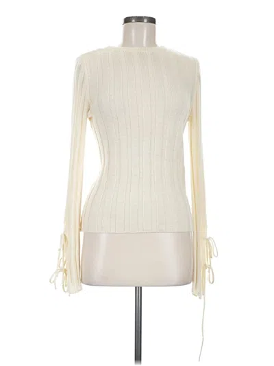 Pre-owned Mng Turtleneck Sweater In Ivory