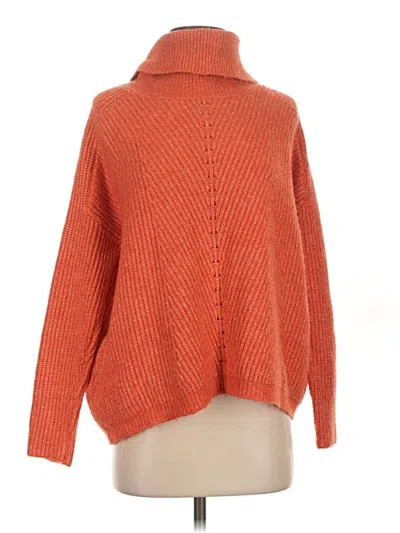 Pre-owned Mng Turtleneck Sweater In Orange