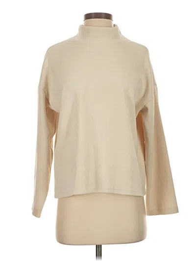 Pre-owned Mng Turtleneck Sweater In Tan