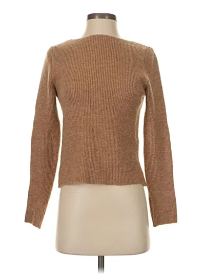 Pre-owned Mng Turtleneck Sweater In Tan