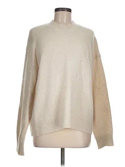 Pre-owned Mng Turtleneck Sweater In Tan