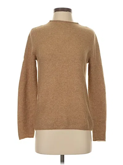 Pre-owned Mng Turtleneck Sweater In Tan
