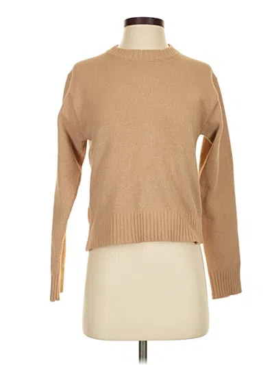 Pre-owned Mng Turtleneck Sweater In Tan