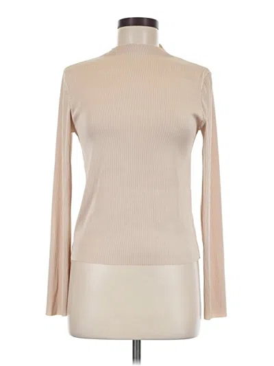 Pre-owned Mng Turtleneck Sweater In Tan
