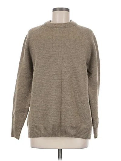 Pre-owned Mng Turtleneck Sweater In Tan