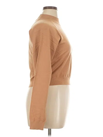 Pre-owned Mng Turtleneck Sweater In Tan
