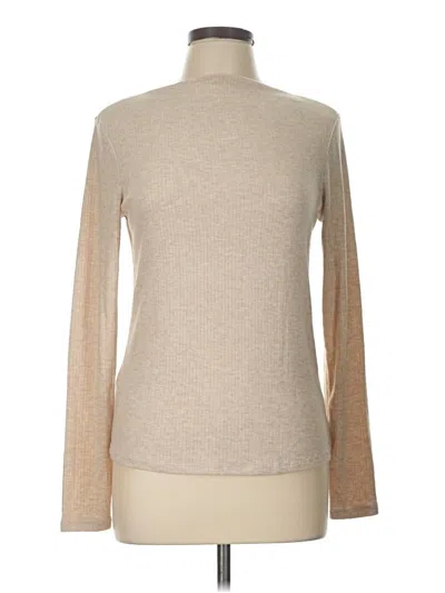 Pre-owned Mng Turtleneck Sweater In Tan
