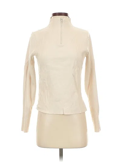 Pre-owned Mng Turtleneck Sweater In White