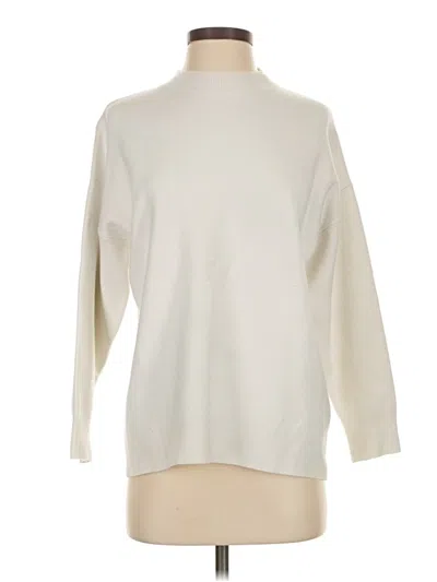 Pre-owned Mng Turtleneck Sweater In White
