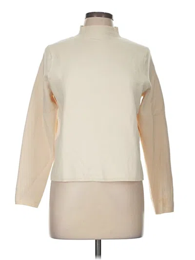 Pre-owned Mng Turtleneck Sweater In White