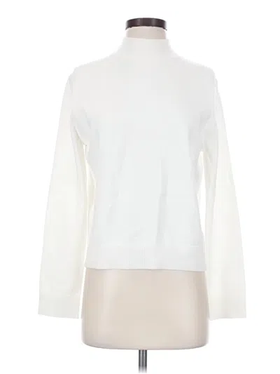 Pre-owned Mng Turtleneck Sweater In White