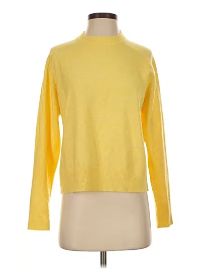 Pre-owned Mng Turtleneck Sweater In Yellow