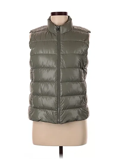 Pre-owned Mng Vest In Green