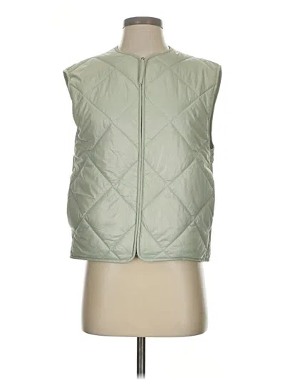 Pre-owned Mng Vest In Green