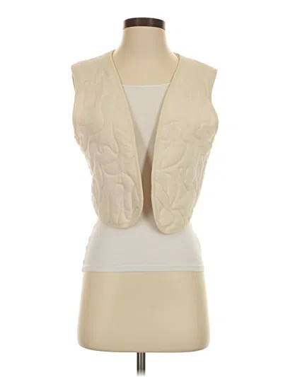 Pre-owned Mng Vest In Ivory