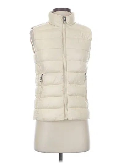 Pre-owned Mng Vest In Ivory