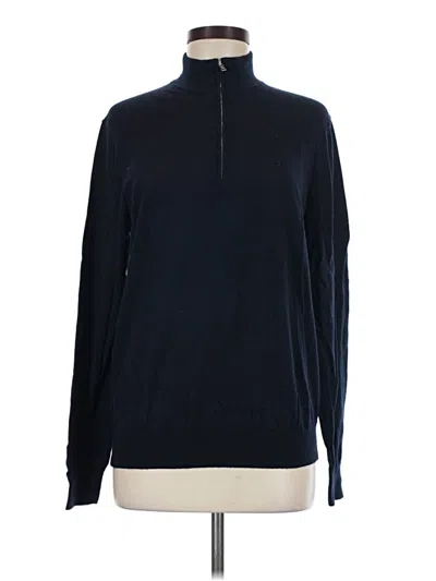 Pre-owned Mng Wool Pullover Sweater In Blue