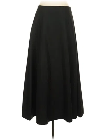 Pre-owned Mng Wool Skirt In Black