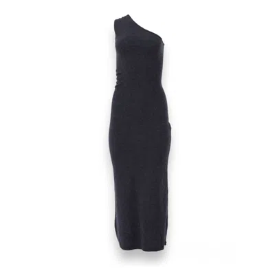 Mnk Atelier Asymmetric Dress In Gray