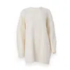 Mnk Atelier Knit Dress In White