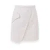 Mnk Atelier Lace Skirt In White