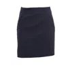 Mnk Atelier Tailored Skirt In Black