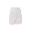 Mnk Atelier Lace Skirt In White