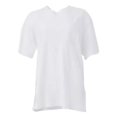 Mnk Atelier Women's White Miro Oversized Unisex Organic Cotton Tee