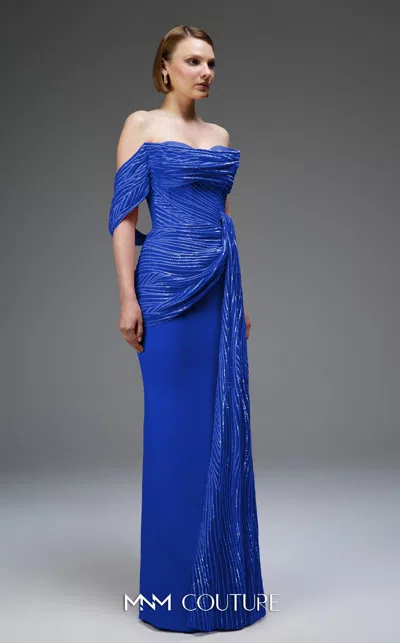 Mnm Couture E0104 In Blue