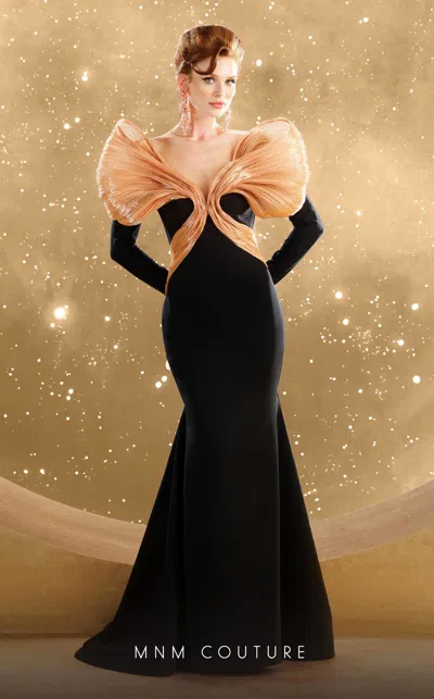 Mnm Couture F02849 In Black